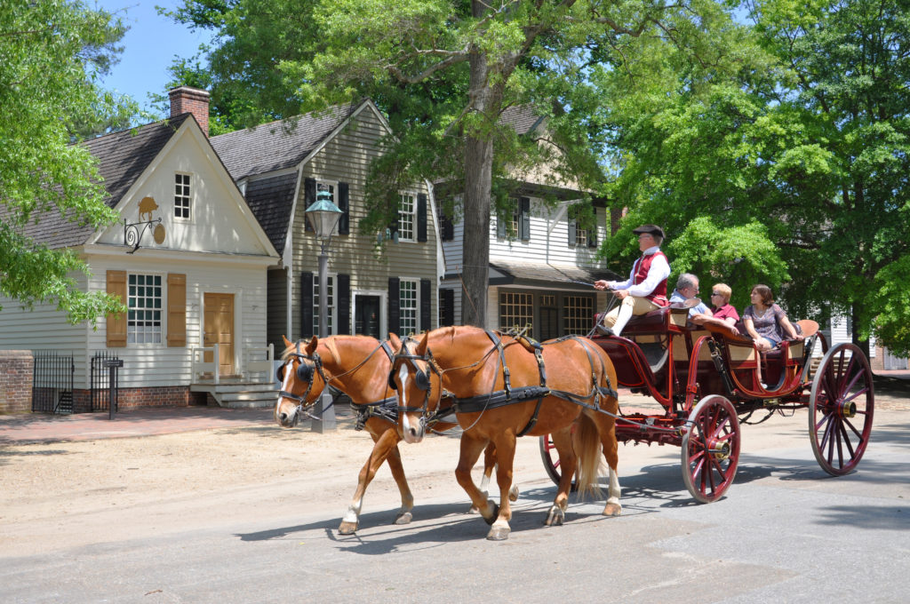 Colonial Williamsburg near Kingsmill on the James
